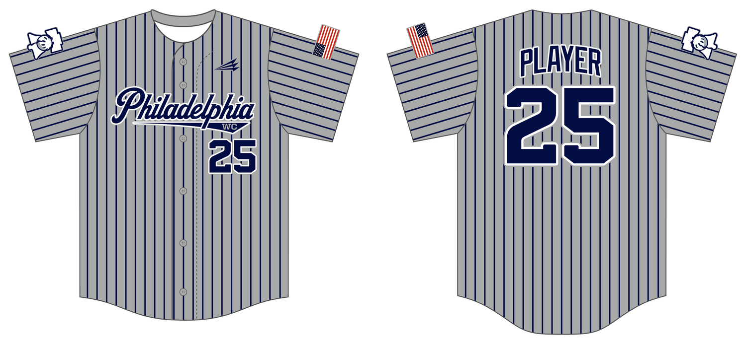 Big League Wiffle Ball Custom HexaFlex Baseball Jersey #J21