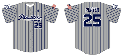 Big League Wiffle Ball Custom HexaFlex Baseball Jersey #J21
