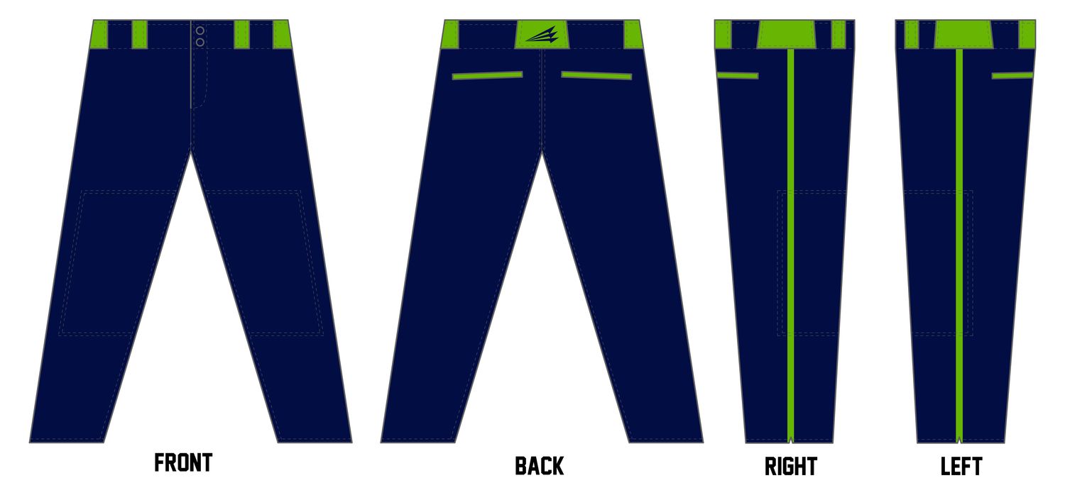 Orlando Baseball Prospects Custom Athletic Baseball Pant #BP9B