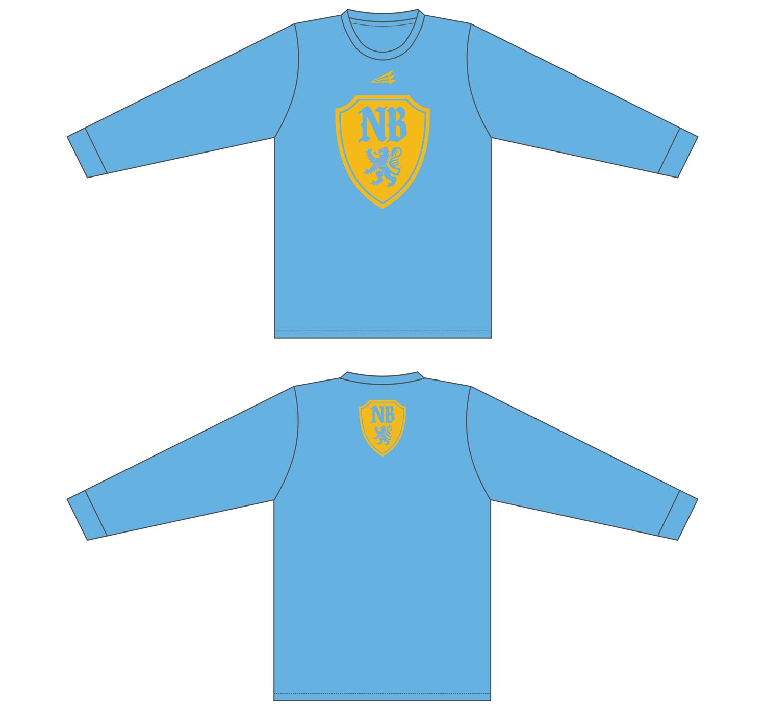 New Braunfels Lions Baseball Club Custom HyperTee #LHT1