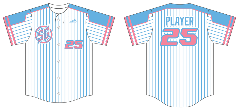 SG 8U Custom HexaFlex Baseball Jersey #J4