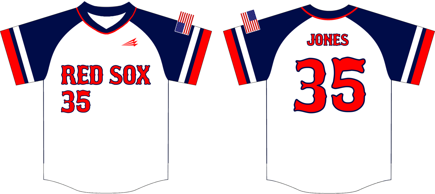 Carolina Red Sox Custom NanoDri Baseball Jersey #2C