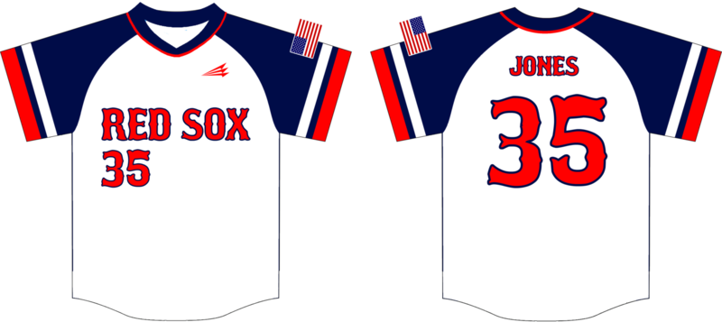 Carolina Red Sox Custom NanoDri Baseball Jersey #2C