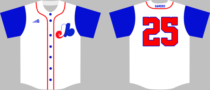 Midwest Gamers Custom Hexaflex Baseball Jersey #5B