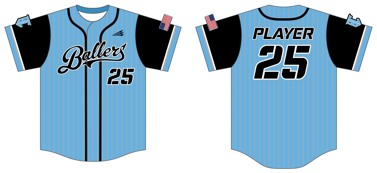 BC Ballers Custom Nanodri Baseball Jersey #J3B
