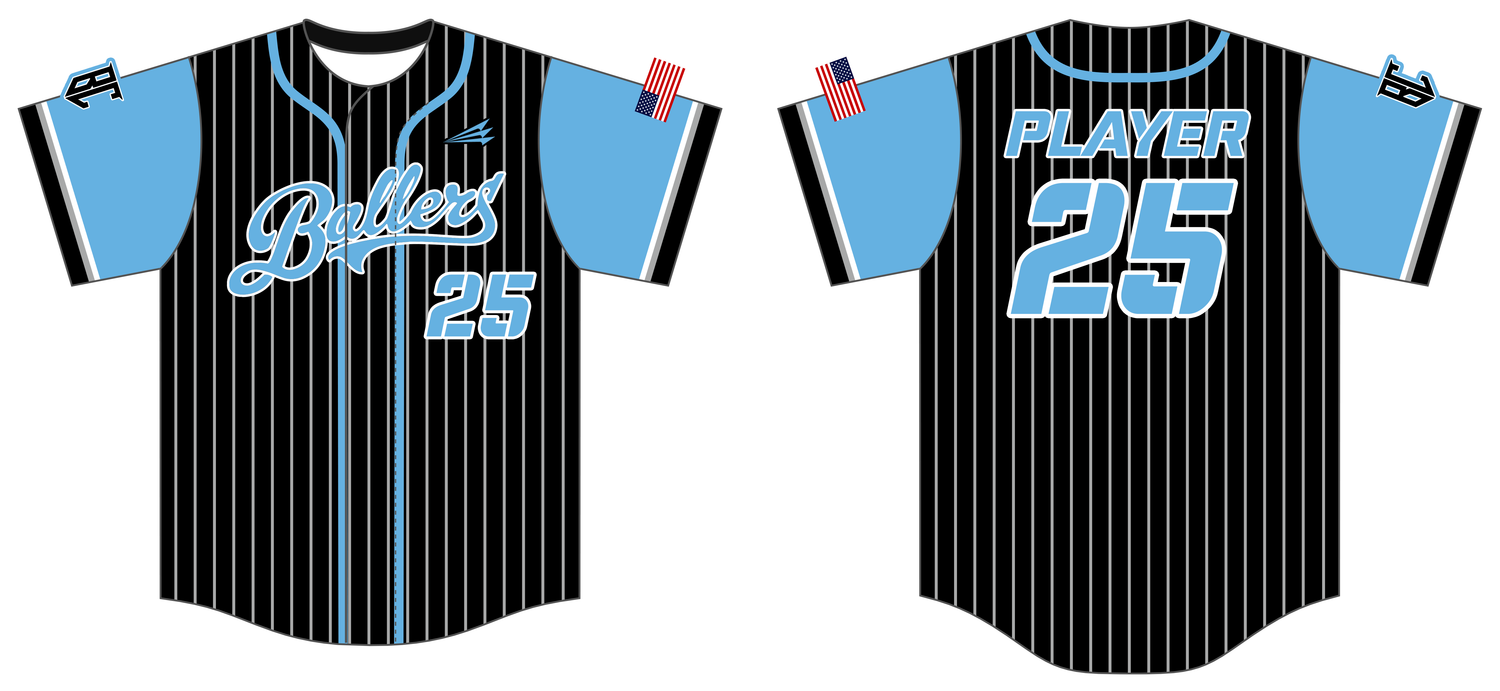 BC Ballers Custom Nanodri Baseball Jersey #J5