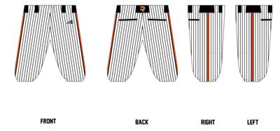 Ripzz Baseball Custom Knicker Baseball Pants #BP2