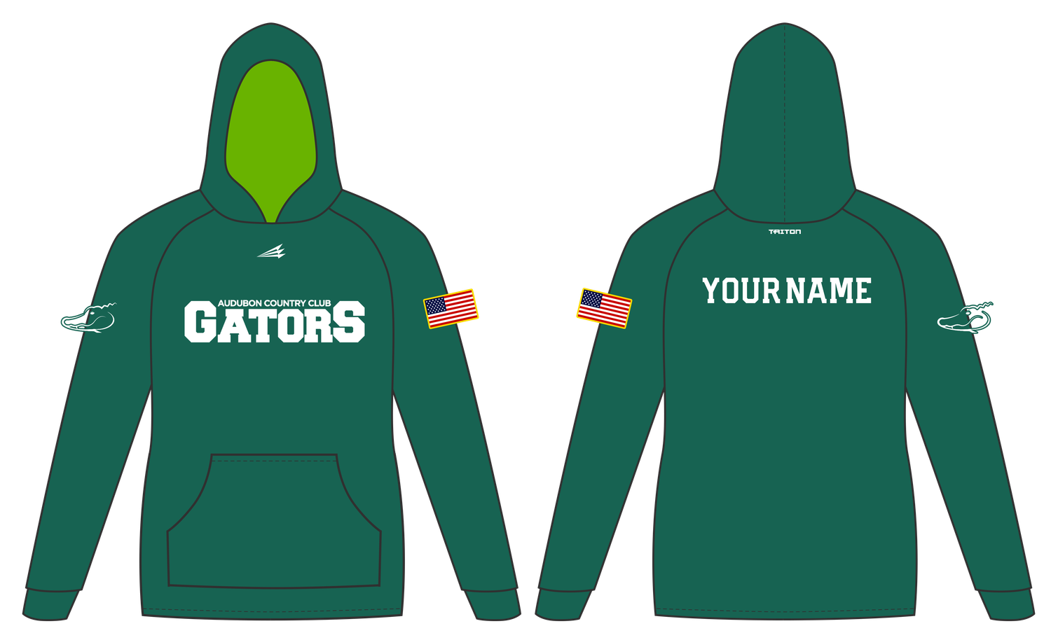 ACC Gators Custom Vulcan Hoodie