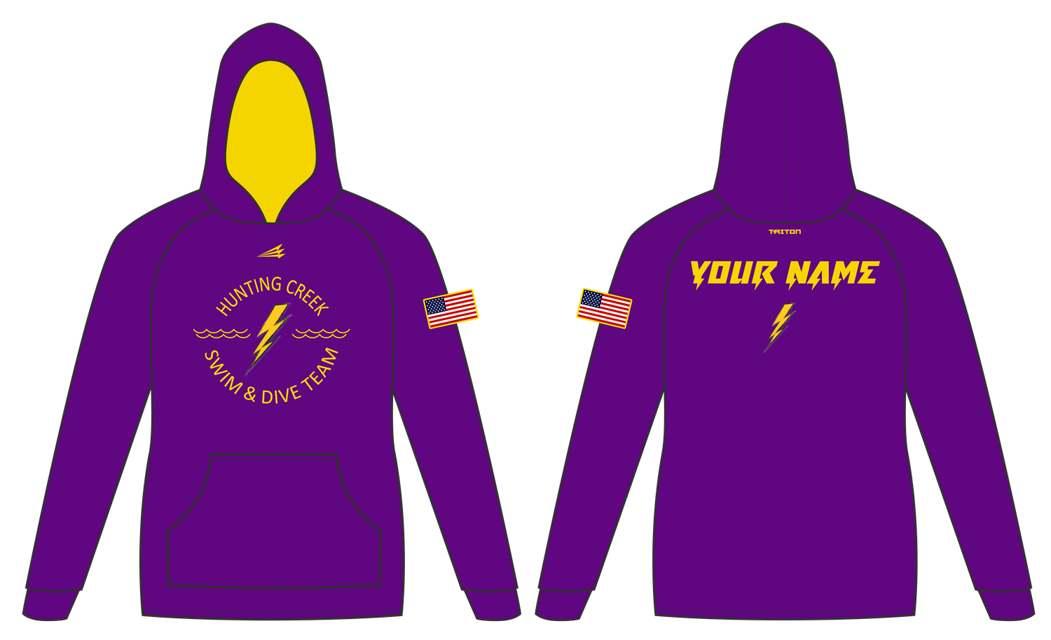 HCCC Lightning Custom Vulcan Hoodie