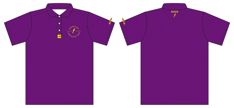 HCCC Lightning Custom Stroker Golf Polo