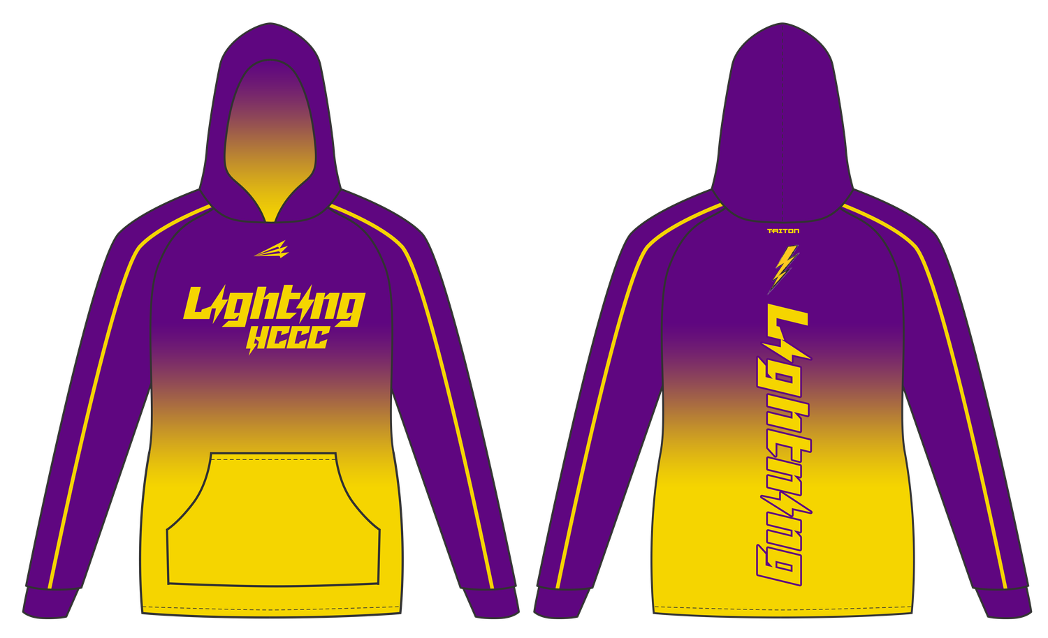 HCCC Lightning Custom Vulcan Hoodie