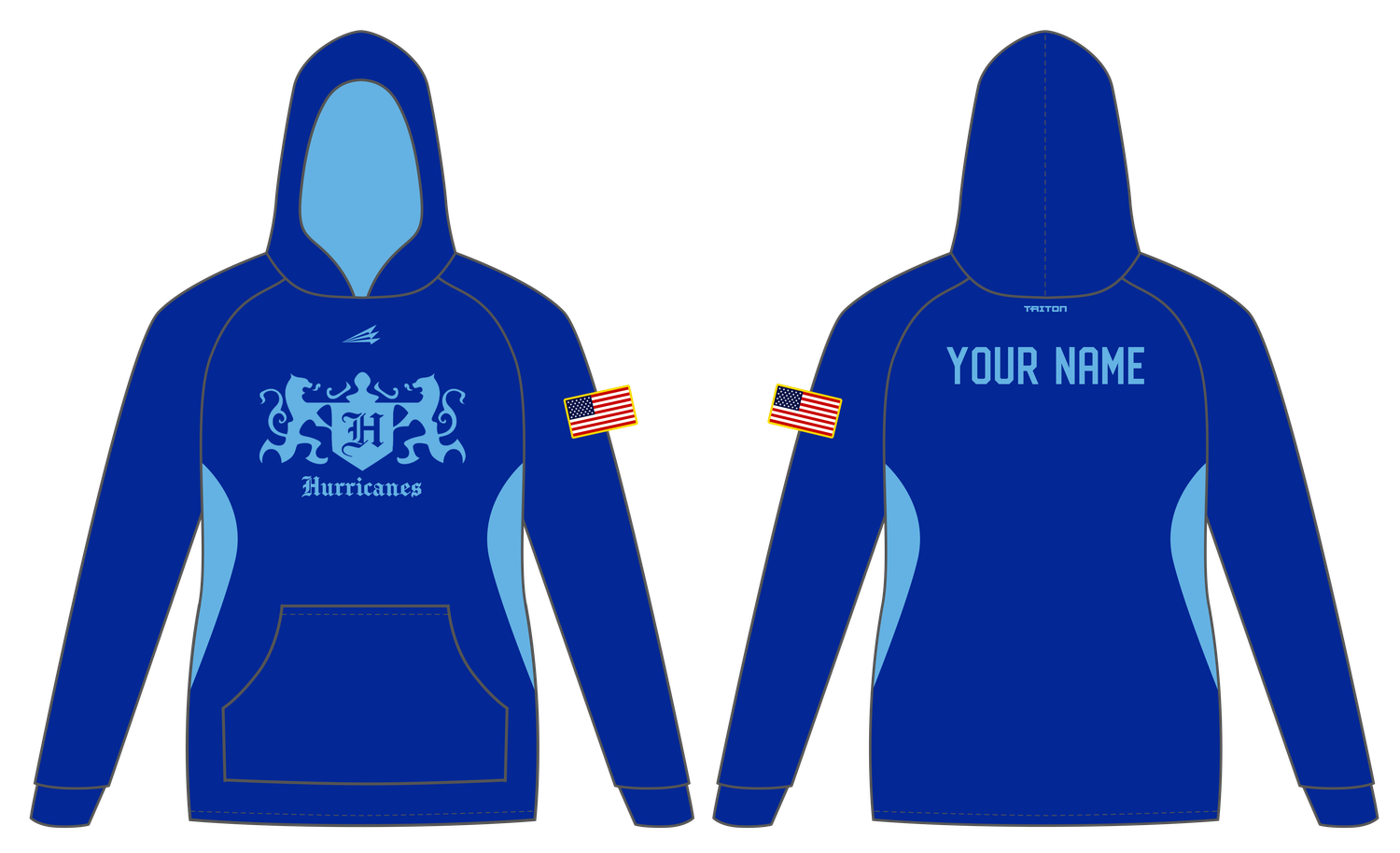 HCC Hurricanes Custom Vulcan Hoodie