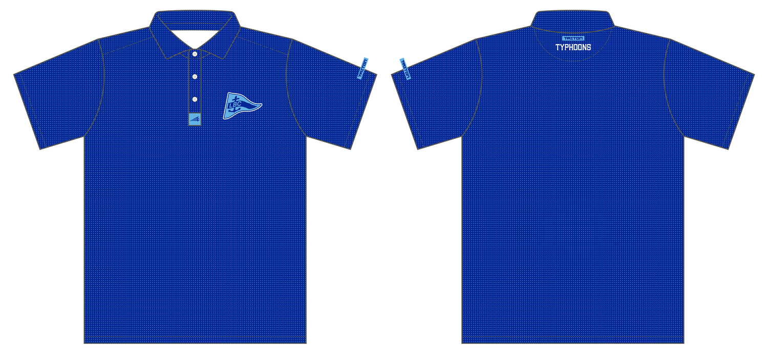 LBC Typhoons Custom Stroker Golf Polo LBC Typhoons Custom Stroker Golf Polo