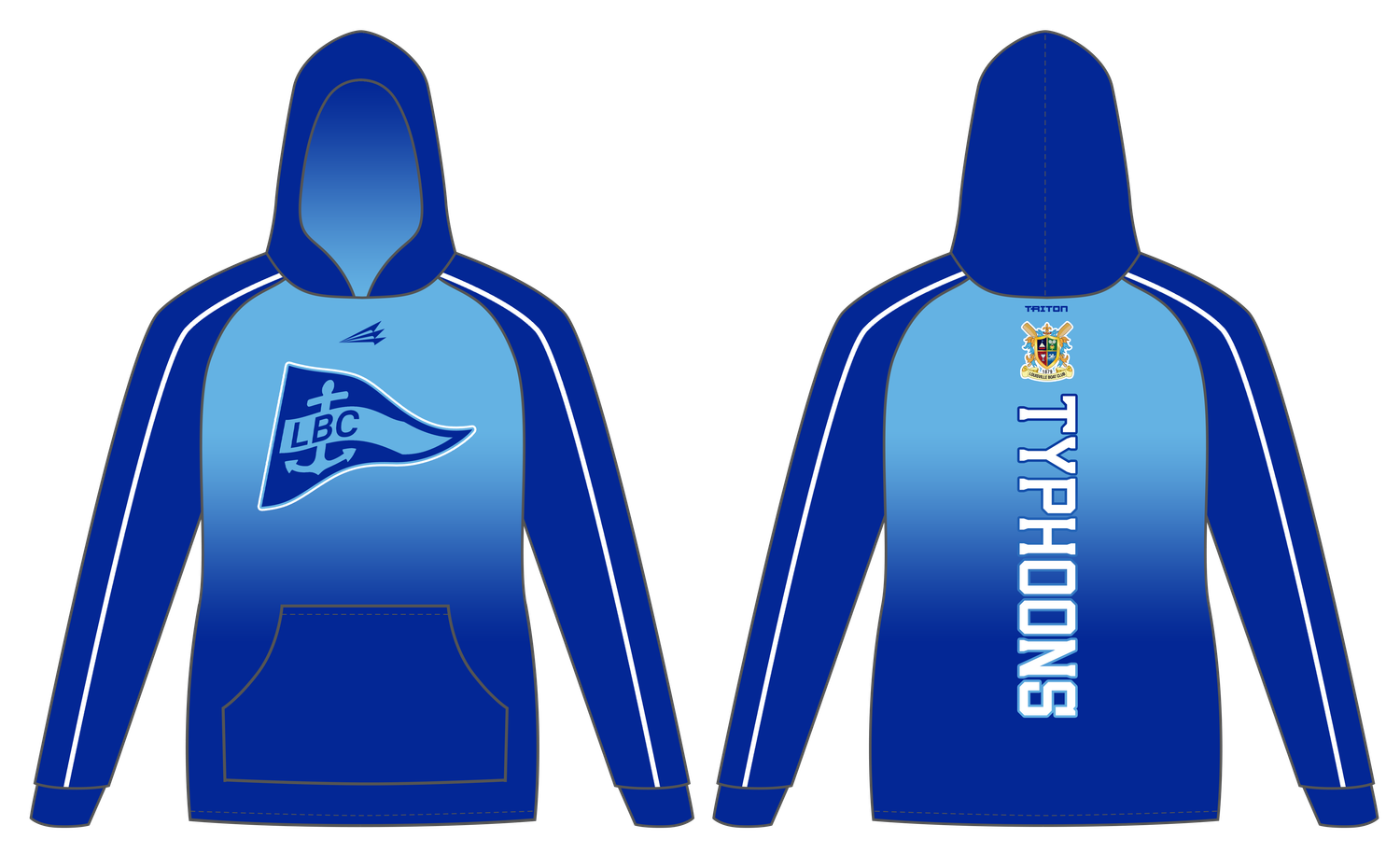 LBC Typhoons Custom Vulcan Hoodie