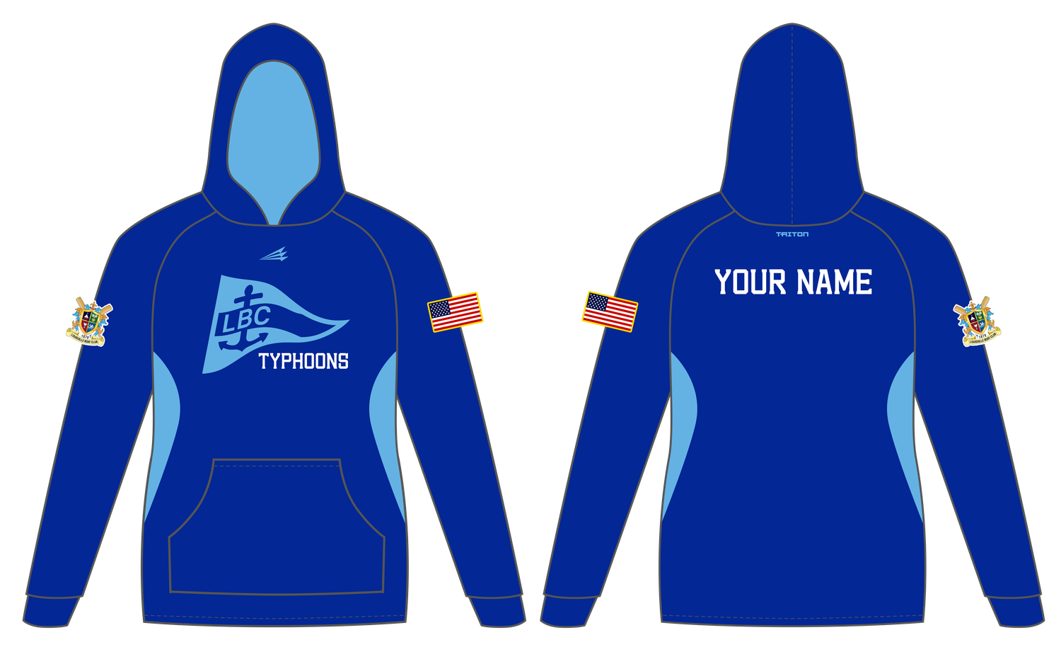 LBC Typhoons Custom Vulcan Hoodie