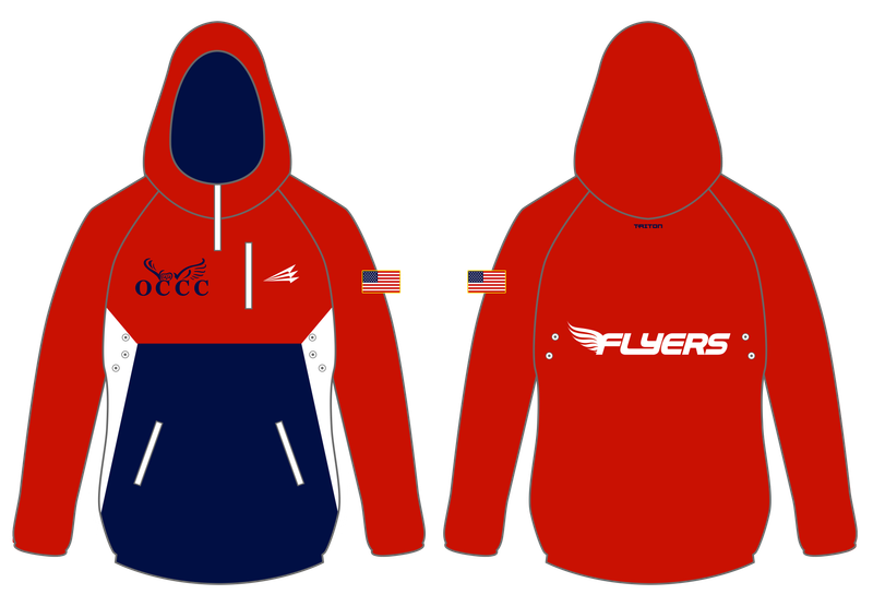 OCCC Flyers Custom Gladiator Hoodie