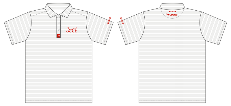 OCCC Flyers Custom Stroker Golf Polo