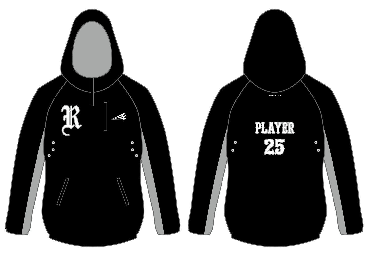 Utah Regulatorz Custom Gladiator Hoodie #GH1