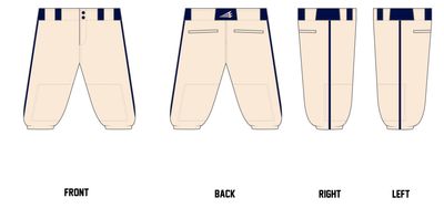Blaze Custom Knicker Baseball Pant #BP5K