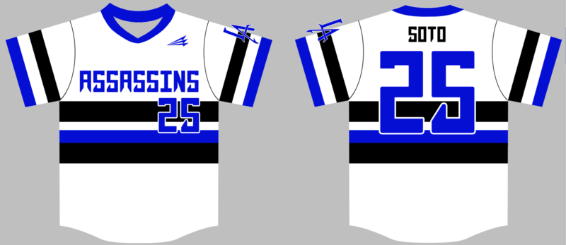 Lubbock Assassins Custom HexaFlex Baseball Jersey #6