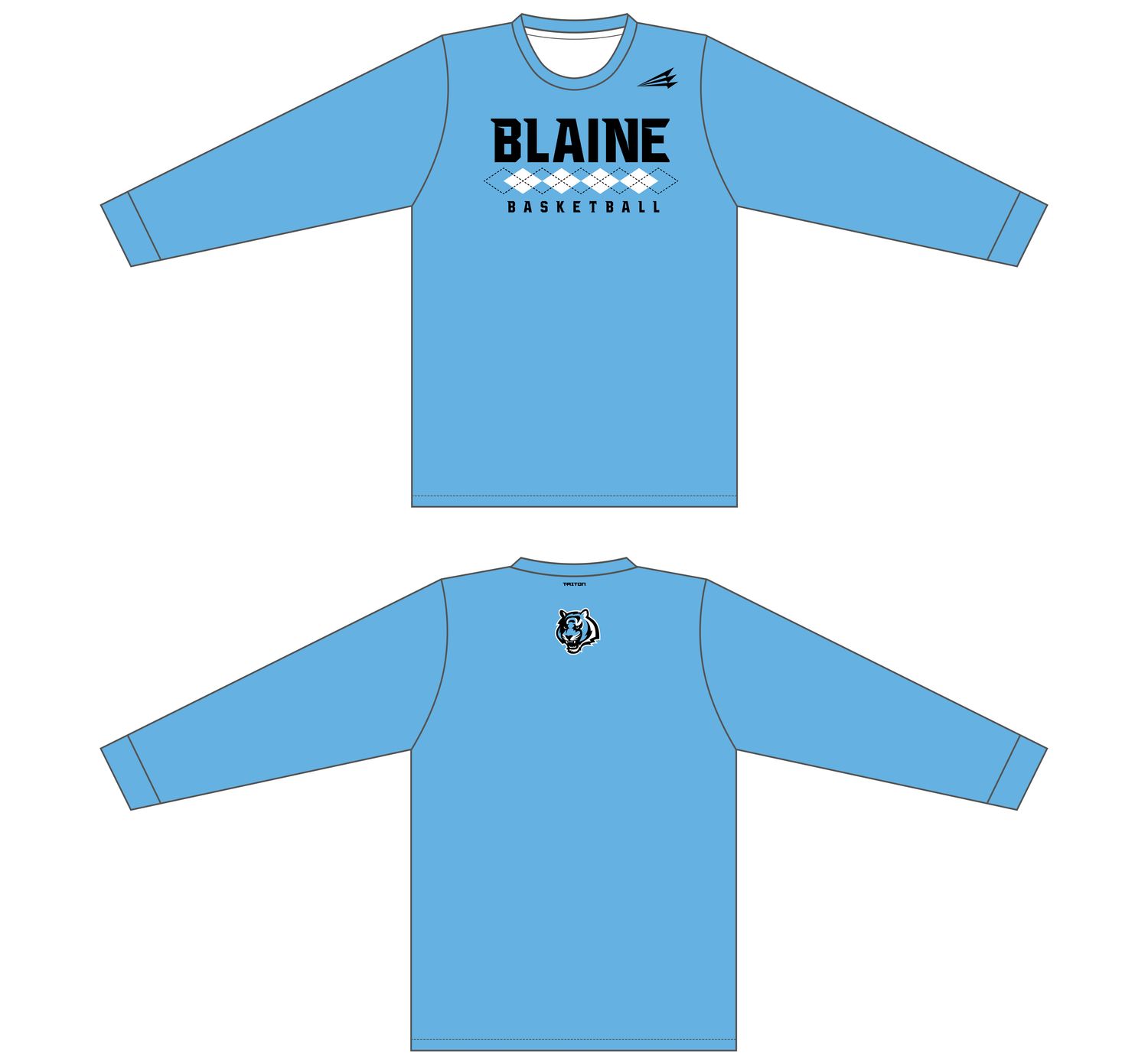 Blaine Youth Basketball Custom Shooter Shirt #LHT1