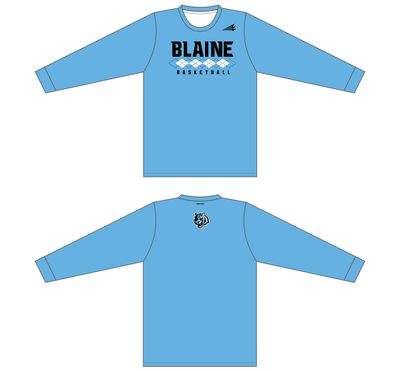Blaine Youth Basketball Custom Shooter Shirt #LHT1