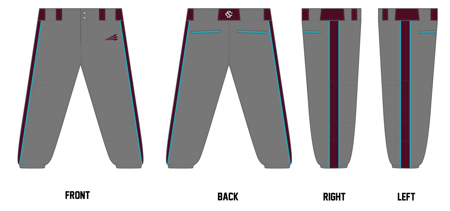 Shiprock High School Lady Chieftains Custom Fastpitch Pant #FP2