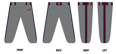 Shiprock High School Lady Chieftains Custom Fastpitch Pant #FP2