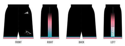 Chiville Sharx Custom Revolution Pocket Shorts #RV1