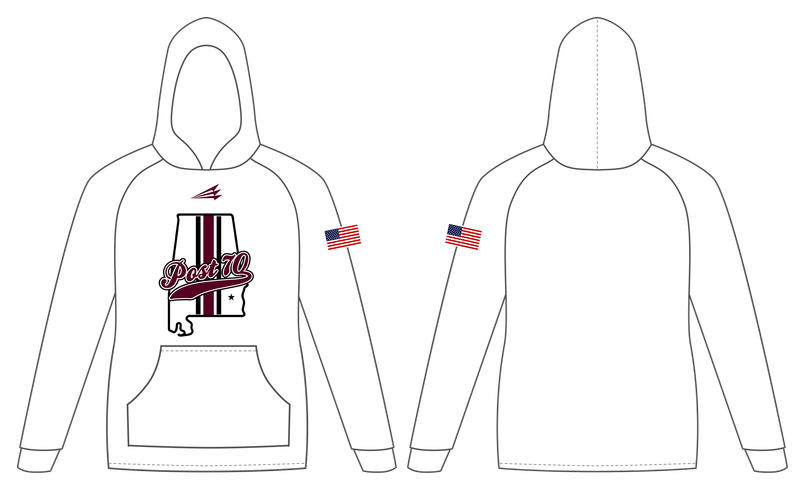 Post 70 Baseball Custom Vulcan Hoodie #VH2