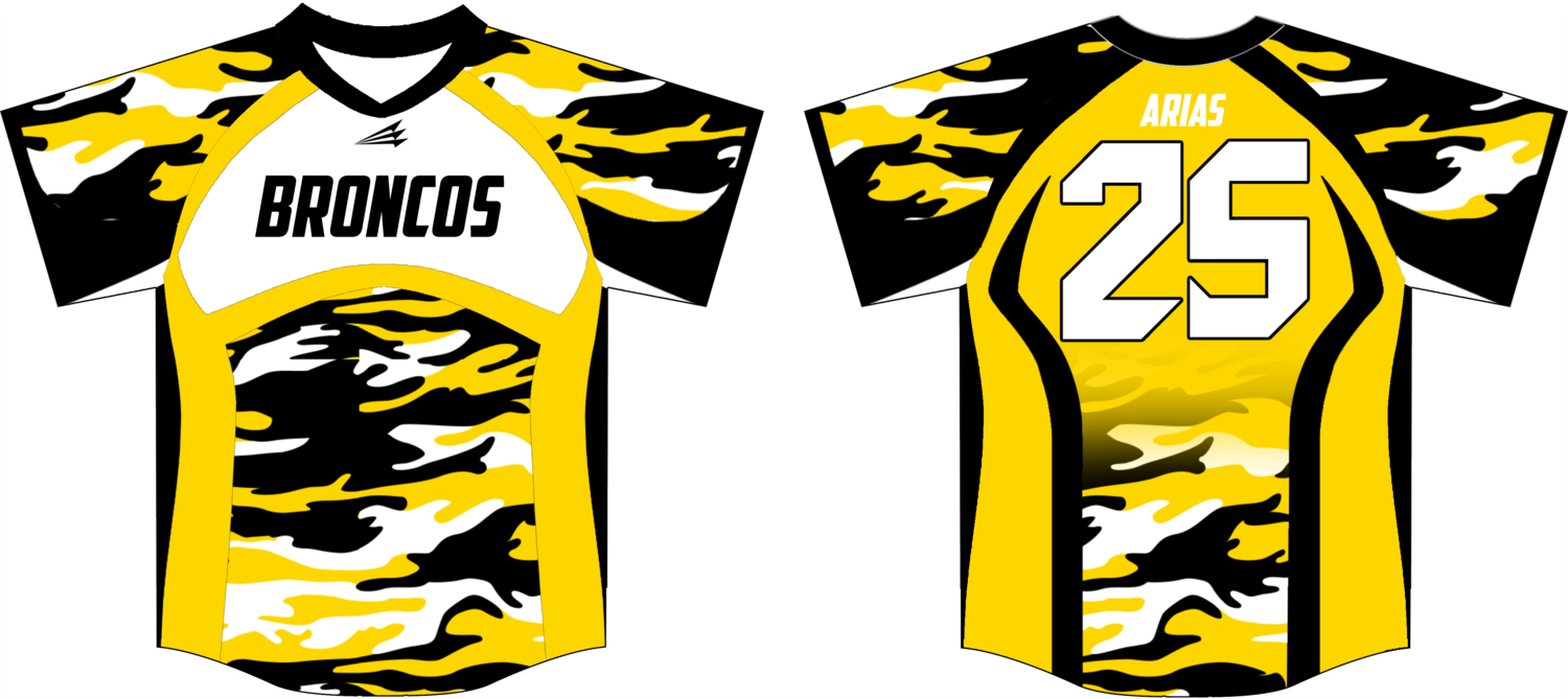 Broncos Custom Pro PremierBaseball Jersey #1