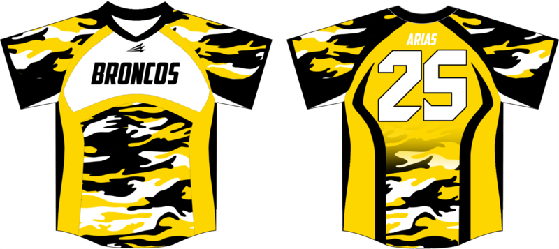 Broncos Custom Pro PremierBaseball Jersey #1