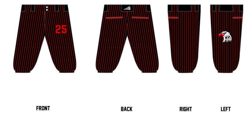 Marysville Hawks Custom Knicker Baseball Pant #BP15
