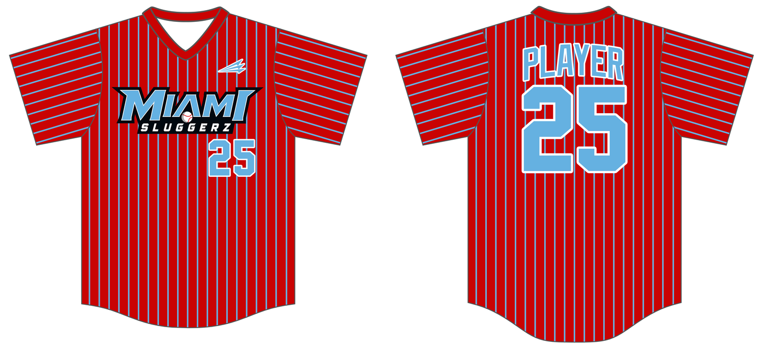 Miami Sluggerz Custom HexaFlex Baseball Jersey #J5E