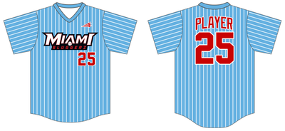 Miami Sluggerz Custom HexaFlex Baseball Jersey #J5F