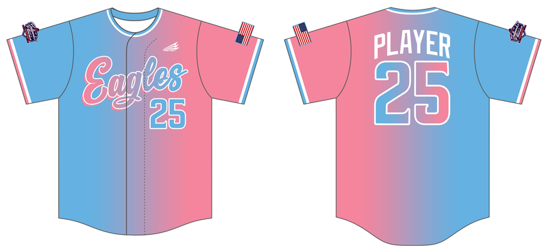 Lake Villa Eagles Custom HexaFlex Baseball Jersey #J3C