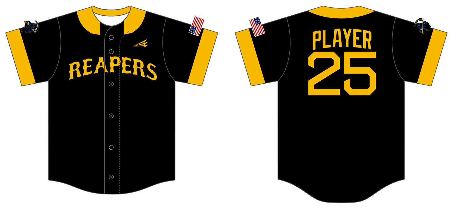 Grim Reapers Custom NanoDri Baseball Jersey #J1