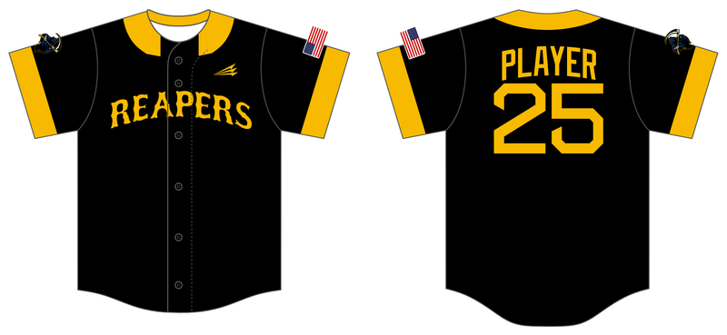 Grim Reapers Custom NanoDri Baseball Jersey #J1