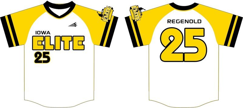 Iowa Elite Custom NanoDri Fastpitch Jersey #3A