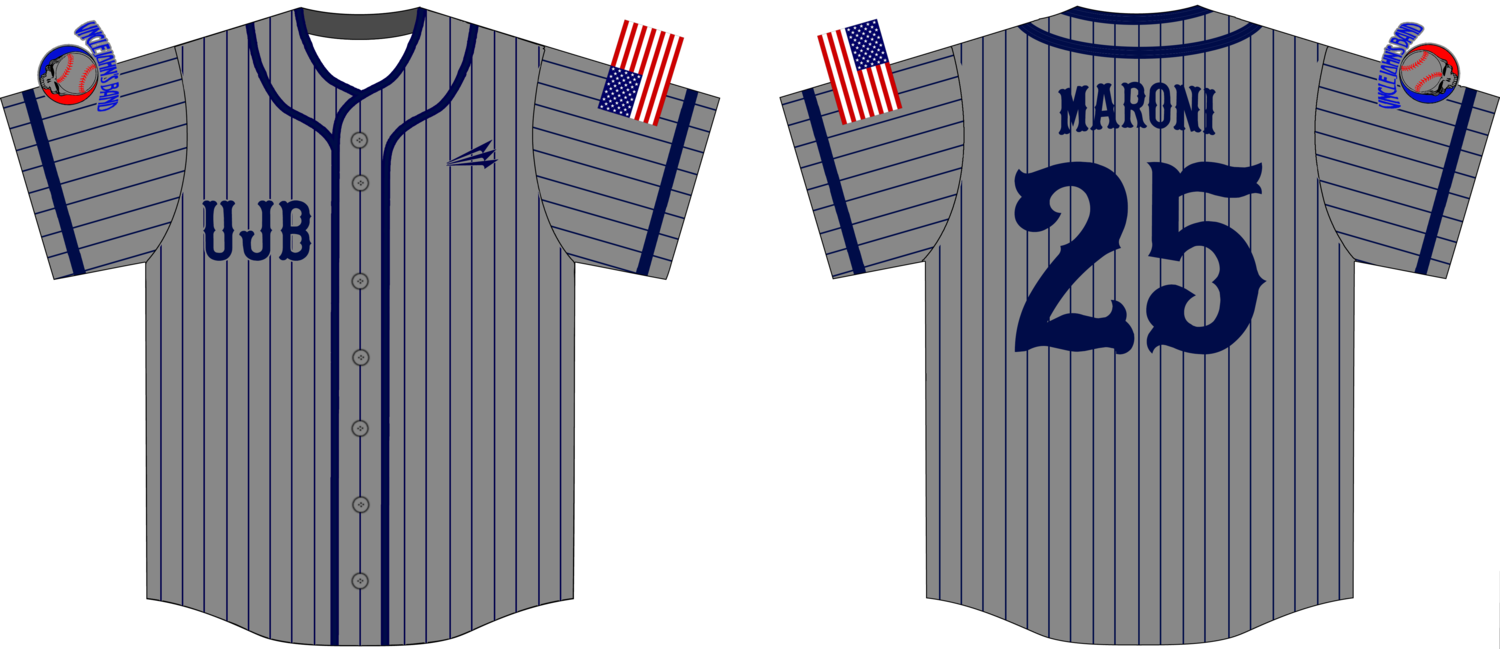 Uncle John&#39;s Band Custom NanoDri Baseball Jersey #2D