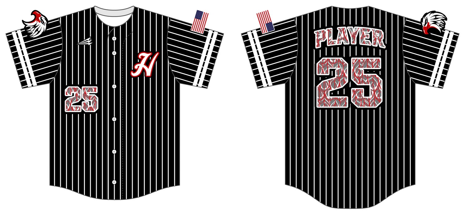 Marysville Hawks Custom HexaFlex Baseball Jersey #J13B
