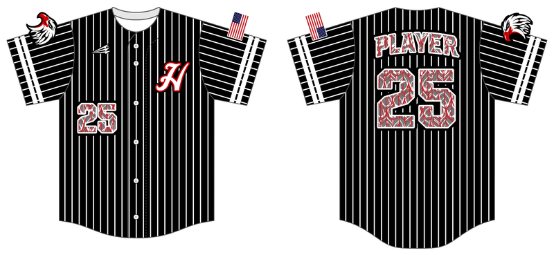 Marysville Hawks Custom HexaFlex Baseball Jersey #J13B
