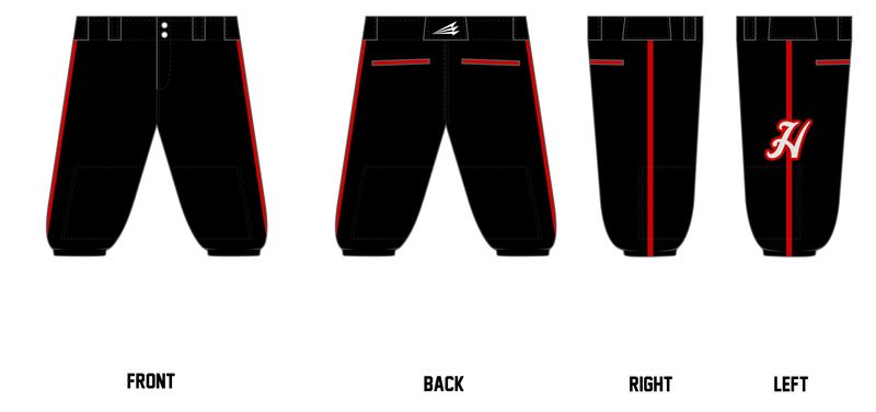 Marysville Hawks Custom Knicker Baseball Pant #BP5C