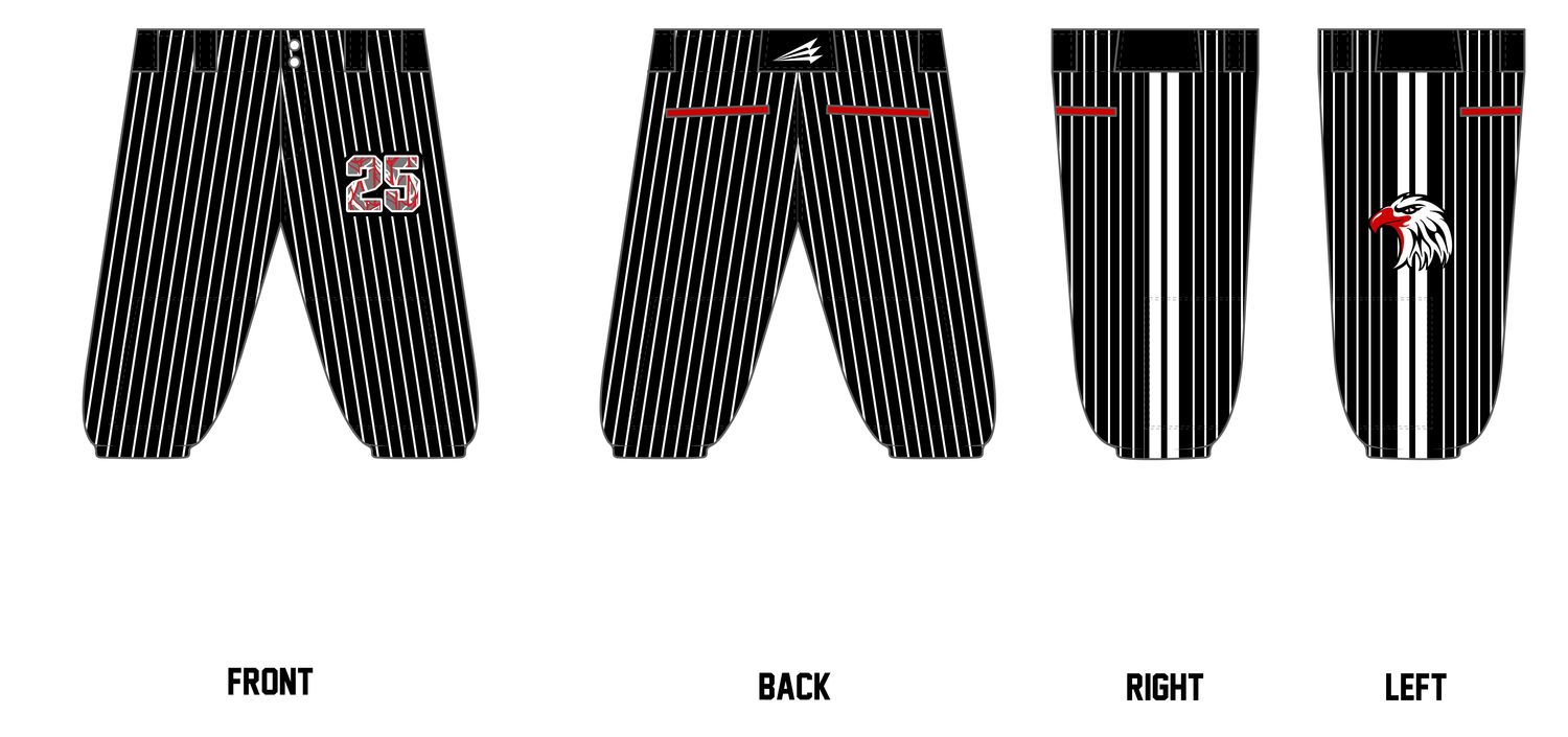 Marysville Hawks Custom Knicker Baseball Pant #BP13B