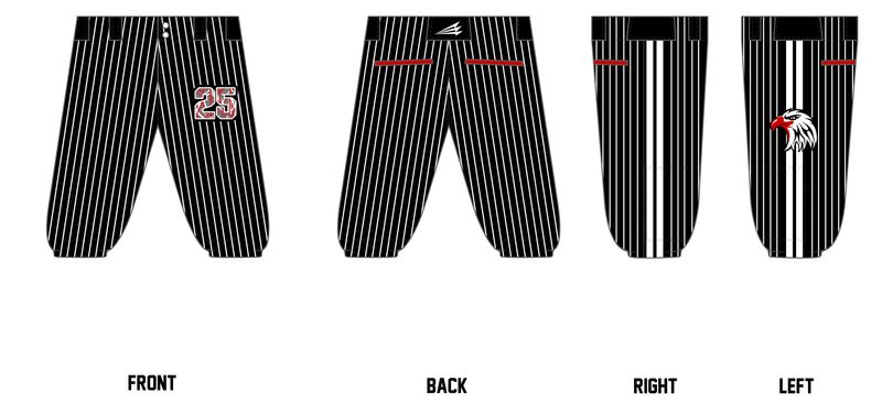 Marysville Hawks Custom Knicker Baseball Pant #BP13B