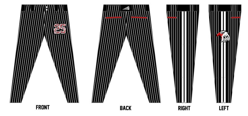 Marysville Hawks Custom Profit Baseball Pant #BP13C
