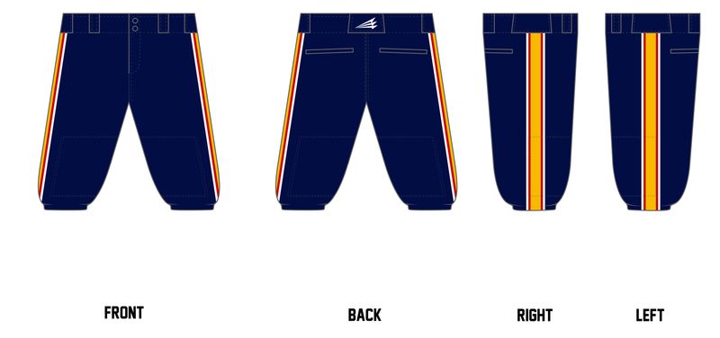 A.C.E. Armada Custom Knicker Baseball Pant #BP1K
