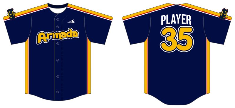 A.C.E. Armada Custom HexaFlex Baseball Jersey #J1