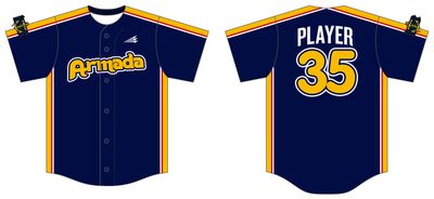 A.C.E. Armada Custom HexaFlex Baseball Jersey #J1
