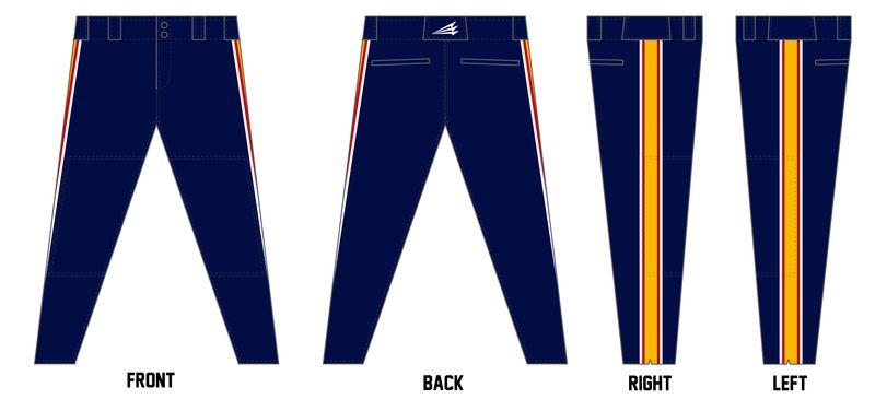 A.C.E. Armada Custom Athletic Baseball Pant #BP1